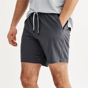 FLX Dynamic Stretch Lined 7” Shorts Men’s M Dark Gray